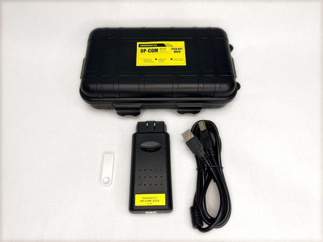OP-COM Pro Kit 1987–2016 Opel Full-Chip Diagnosegerät