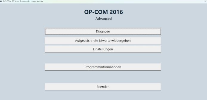 OP-COM Pro Kit 1987–2016 Opel Full-Chip Diagnosegerät
