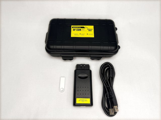 OP-COM Pro Kit 1987–2021 Opel Full-Chip Diagnosegerät