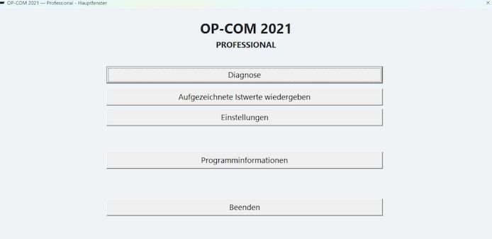 OP-COM Pro Kit 1987–2021 Opel Full-Chip Diagnosegerät
