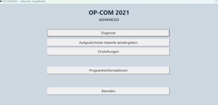 OP-COM Pro Kit 1987–2021 Opel Full-Chip Diagnosegerät