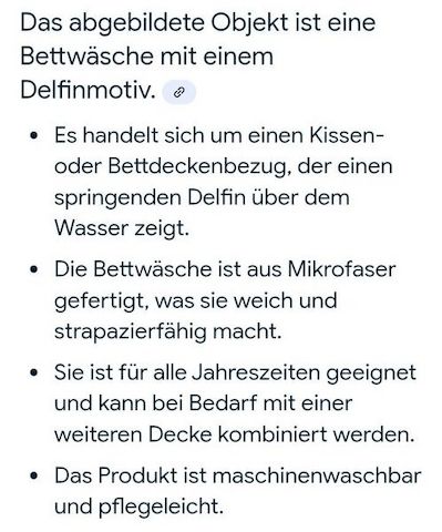 Kissenbezug Ozean Delphine 80x80 cm mit Reißverschluss