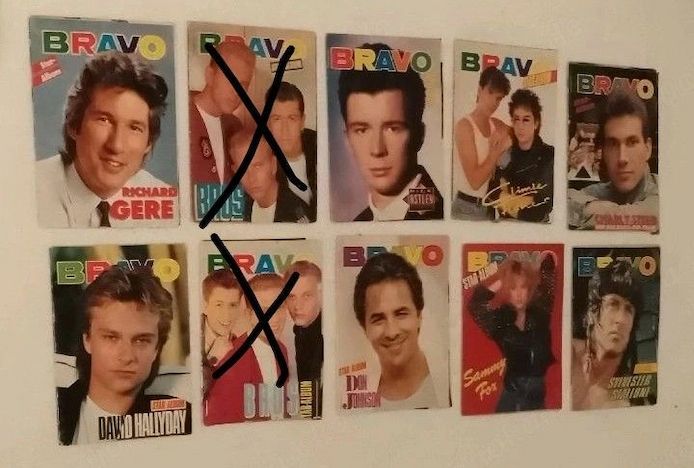 80er Jahre Bravo Star-Album = Mini Bravo ~
