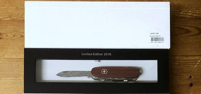 5 Victorinox Damast Messer Limited Edition NEU