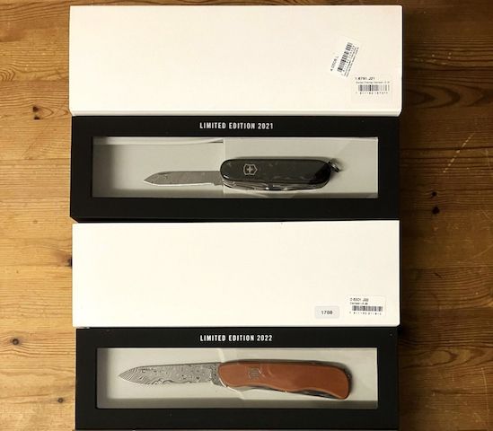 5 Victorinox Damast Messer Limited Edition NEU