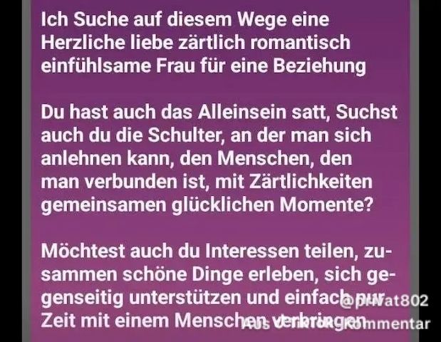 Gemeinsam statt einsam